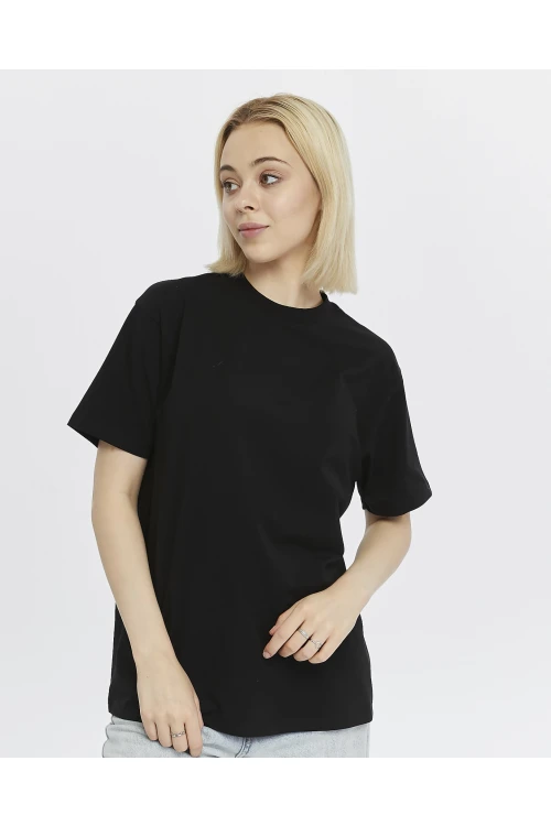 Bisiklet Yaka Kadın Tişört 7305