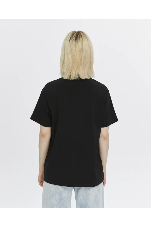 Bisiklet Yaka Kadın Tişört 7305