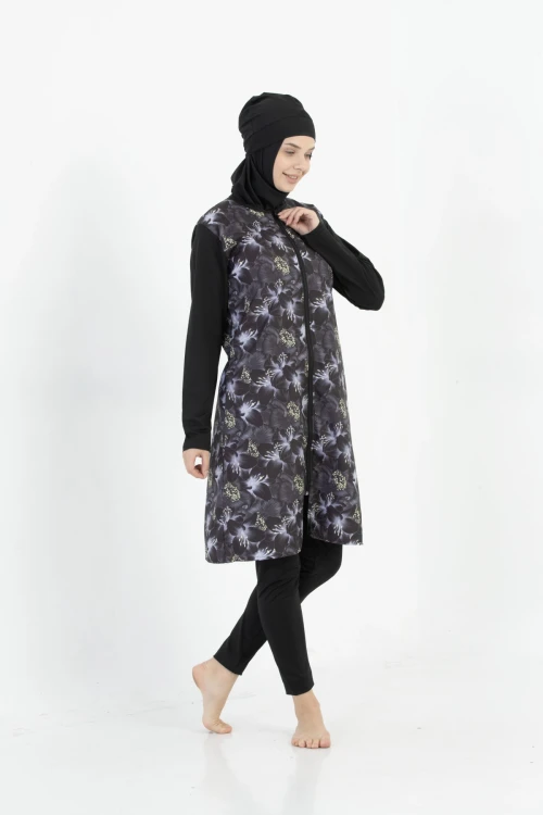 Büyük Beden Desen Tesettür Mayo 1720-24