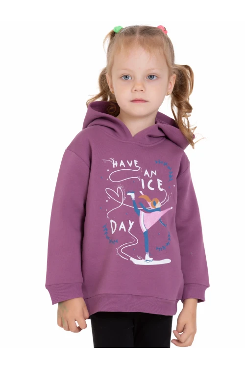 Buz Patenli Kız Baskılı Sweat 54367