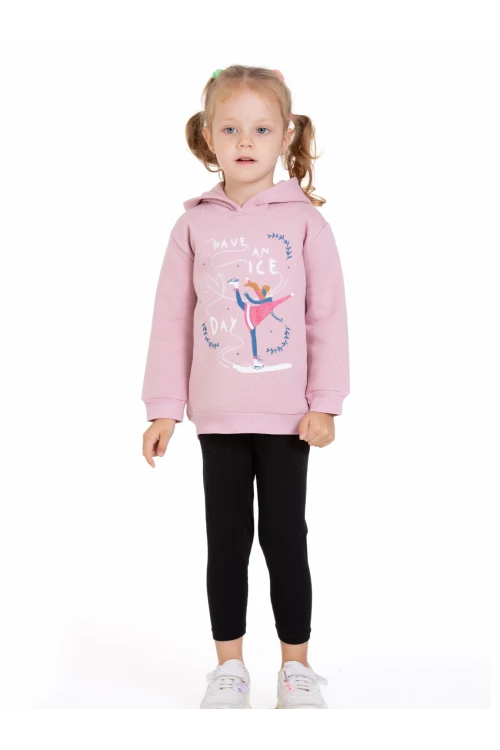 Buz Patenli Kız Baskılı Sweat 54367