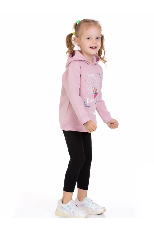 Buz Patenli Kız Baskılı Sweat 54367