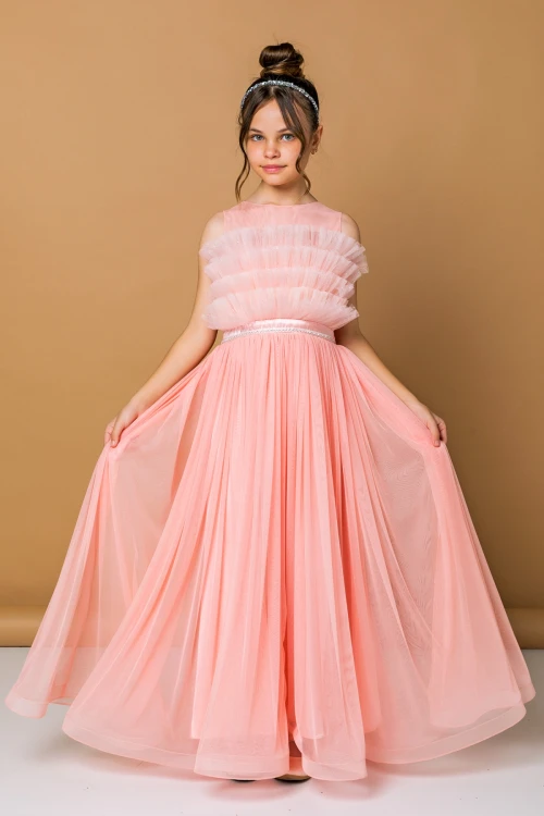 Büzgülü Abiye 2307