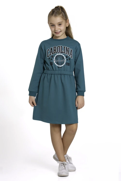 Carolina Baskılı Elbise 54733