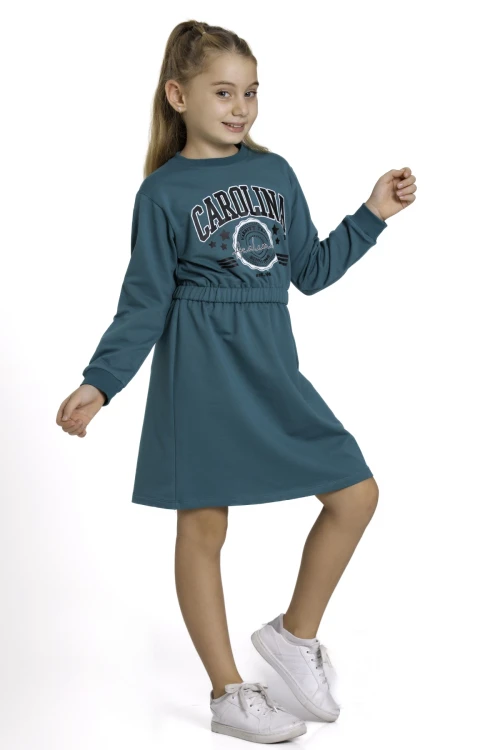 Carolina Baskılı Elbise 54733