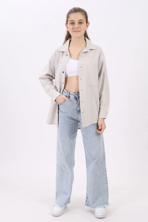 Cepli Baskısız Gömlek 190