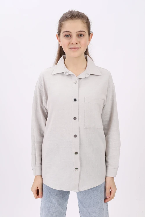 Cepli Baskısız Gömlek 190