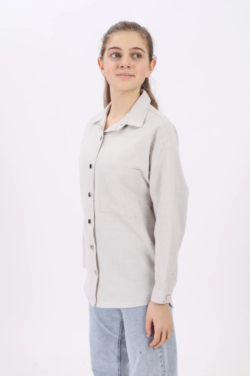 Cepli Baskısız Gömlek 190