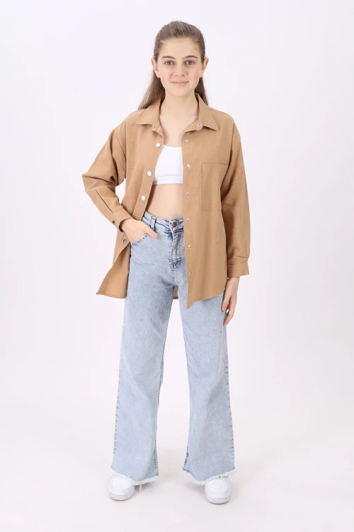 Cepli Baskısız Gömlek 190