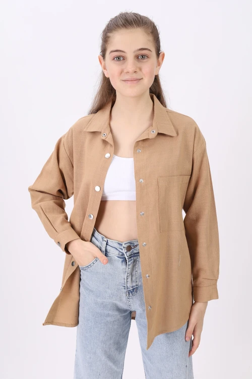 Cepli Baskısız Gömlek 190