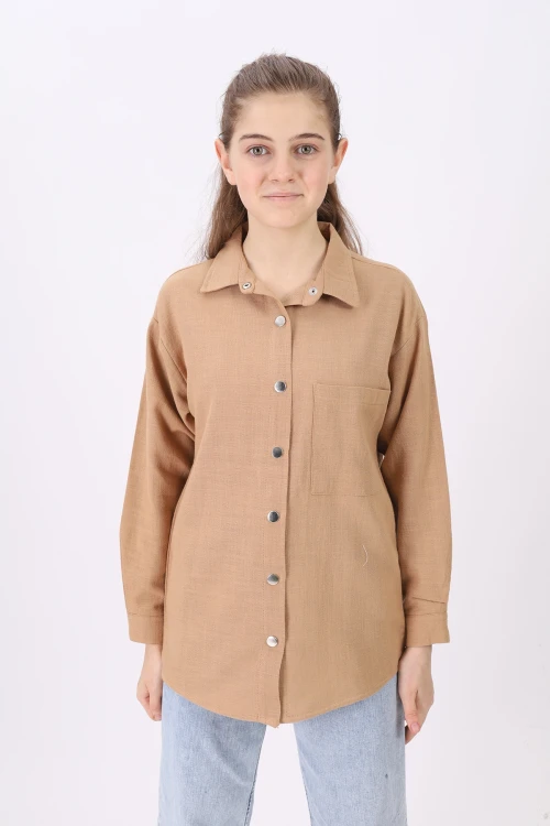 Cepli Baskısız Gömlek 190