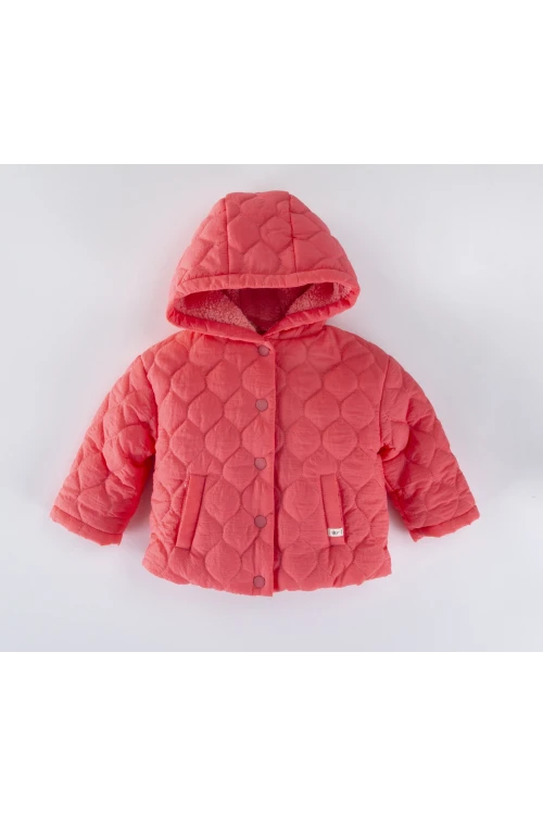 Cepli İçi Polarlı Kız Bebek Mont 50128