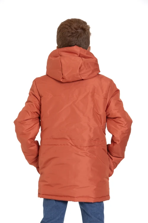 Cepli Kapşonlu Erkek Çocuk Mont 4224