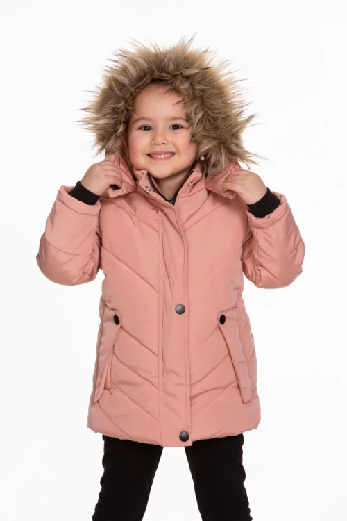 Cepli Kız Çocuk Mont 3264