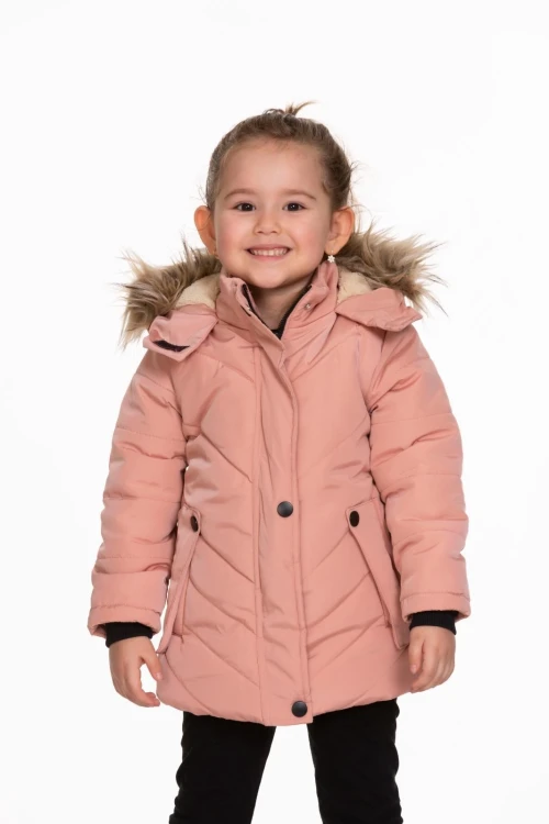 Cepli Kız Çocuk Mont 3264
