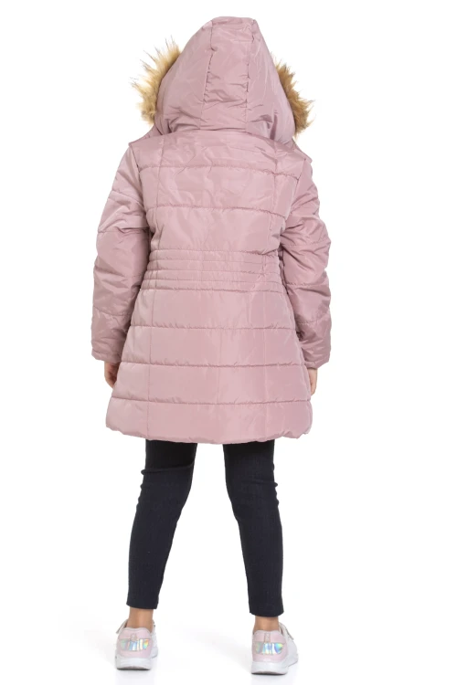 Cepli Kız Çocuk Mont 4209