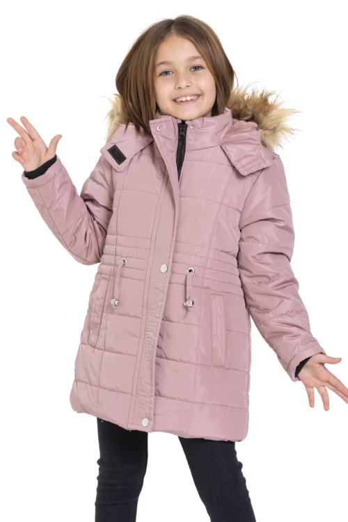 Cepli Kız Çocuk Mont 4209