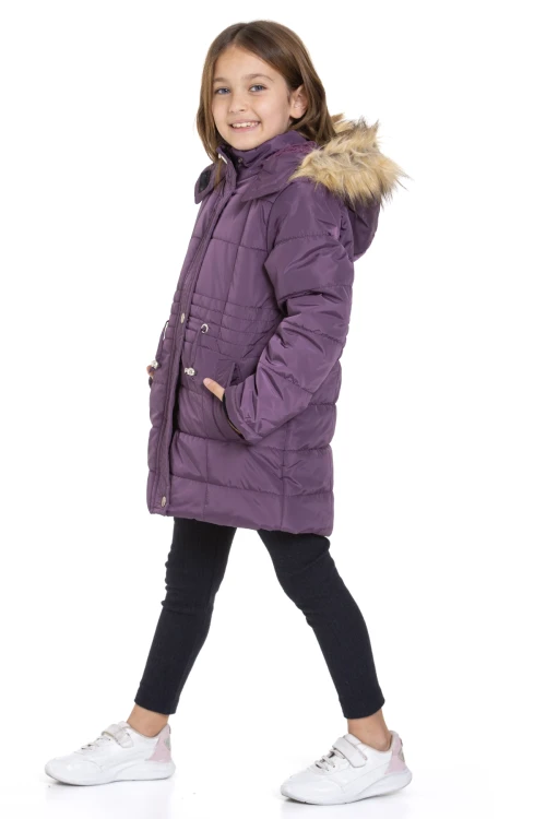 Cepli Kız Çocuk Mont 4209