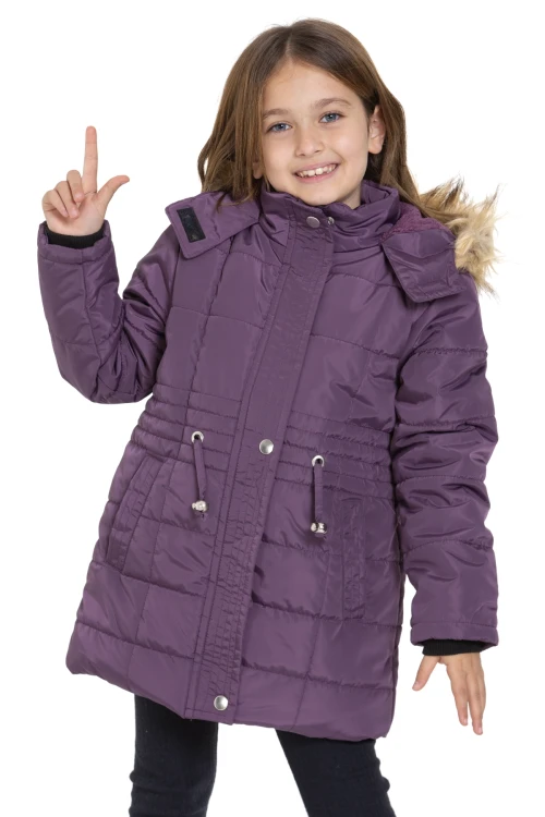 Cepli Kız Çocuk Mont 4209