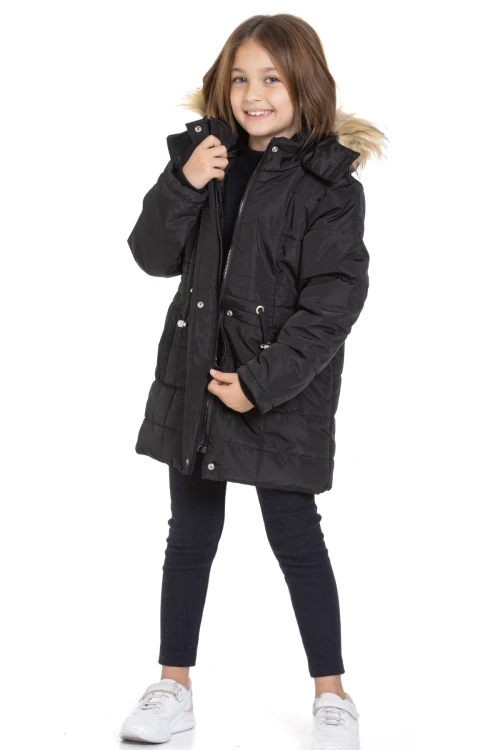 Cepli Kız Çocuk Mont 4209