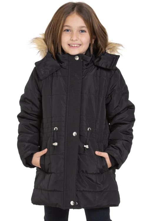 Cepli Kız Çocuk Mont 4209