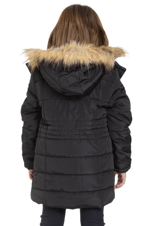 Cepli Kız Çocuk Mont 4209