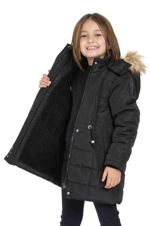 Cepli Kız Çocuk Mont 4209