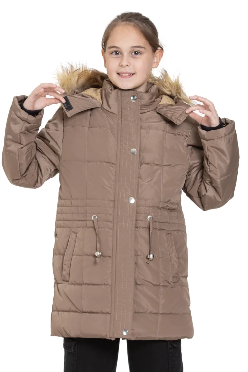 Cepli Kız Çocuk Mont 4210