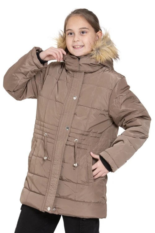 Cepli Kız Çocuk Mont 4210