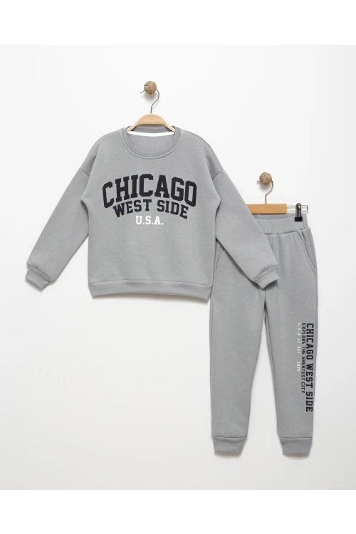 Chicago West Side Baskılı Takım 16005