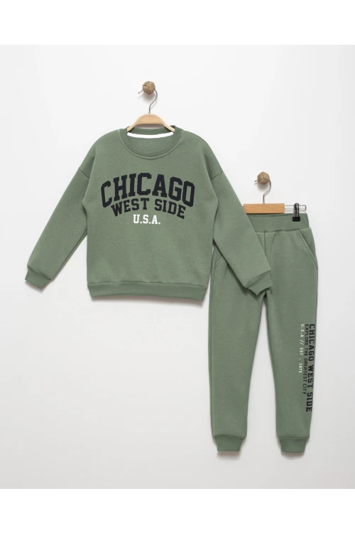 Chicago West Side Baskılı Takım 16005