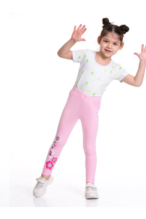 Çiçek Baskılı 2li Tayt 54876