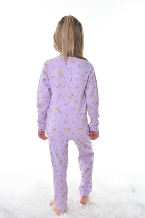 Çiçek Desenli Pijama Takım 11214