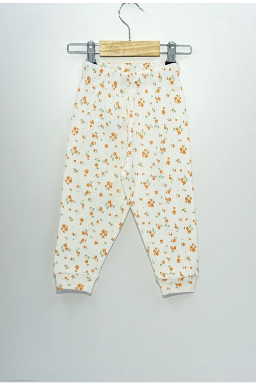 Çiçek Desenli Pijama Takımı 23220