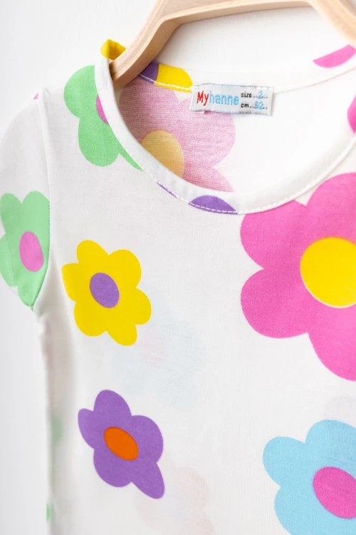 Çiçek Konsept 2Li Tişört 73018