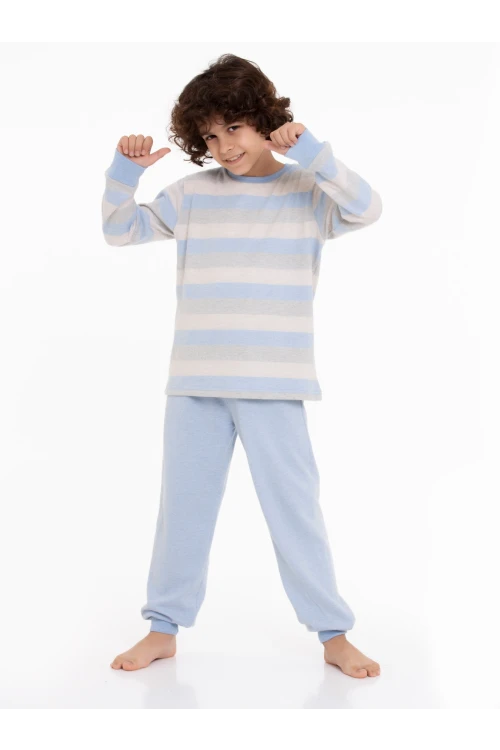 Çizgili Erkek Pijama Takımı 54506