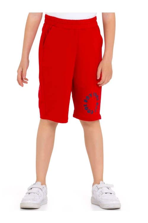 Cool Boy Baskılı Erkek Çocuk Şort 63655