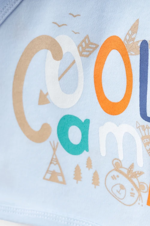 Cool Camp Baskılı Erkek Bebek 5li Set 3000