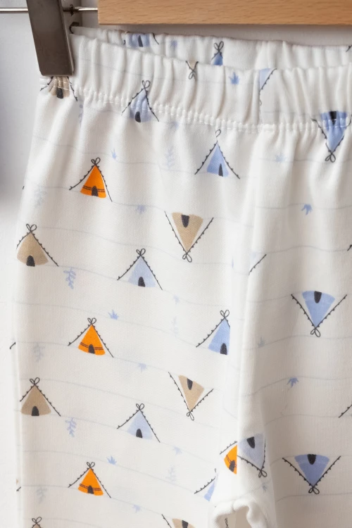 Cool Camp Baskılı Pamuklu Pİjama Takımı 45161