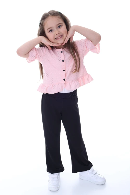 Desenli Bol Paça Taytlı Takım 24018