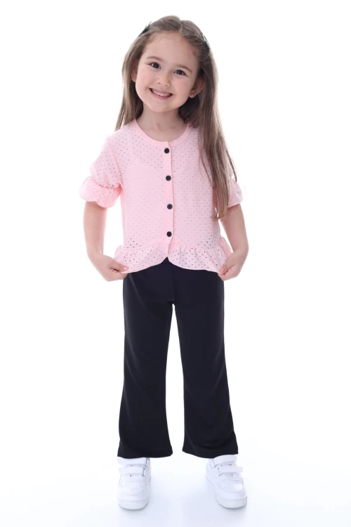 Desenli Bol Paça Taytlı Takım 24018