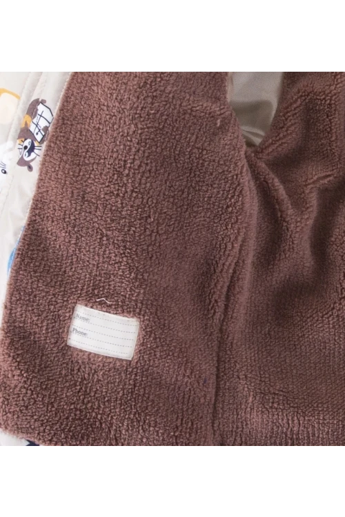 Desenli Erkek Çocuk Mont 51325