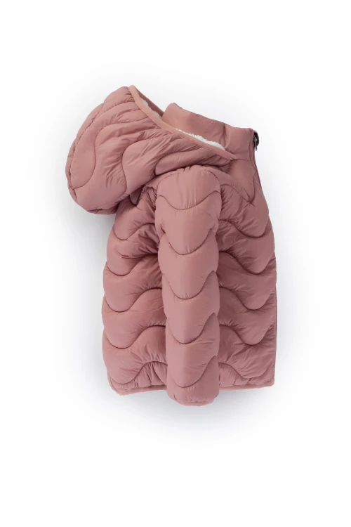 Desenli Kız Bebek Mont 50129