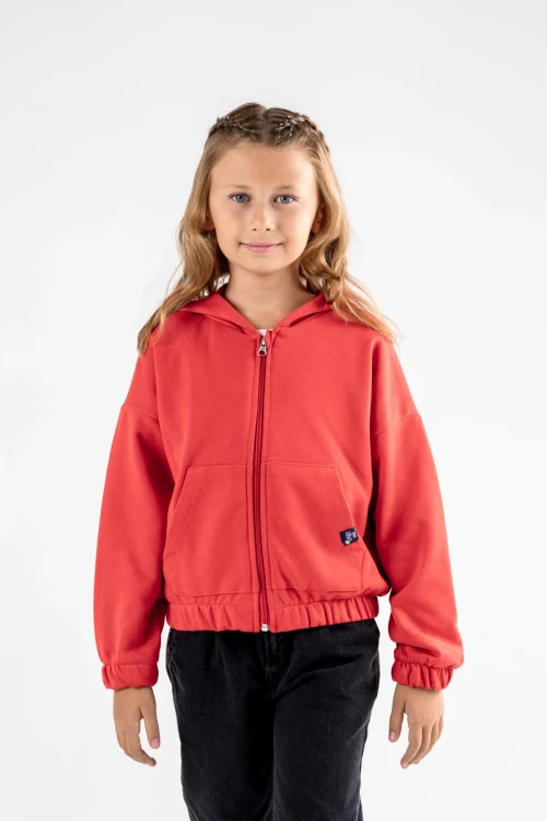 Diagonel Kemer ve Manşet Lastikli Hırka 11063