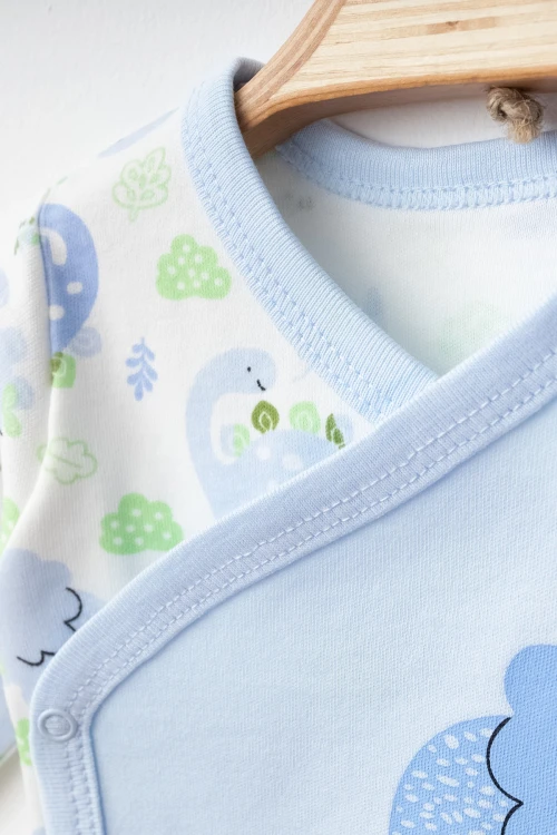 Dinazor Baskılı Erkek Bebek 5li Set 3002