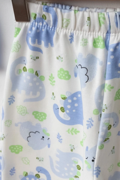 Dinazor Baskılı Pamuklu Pijama Takımı 45163