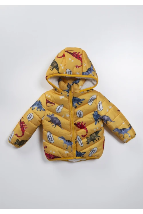 Dinazor Desenli Erkek Bebek Mont 22313