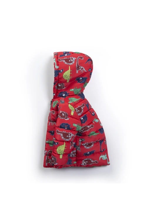 Dinazor Desenli Erkek Bebek Mont 22326