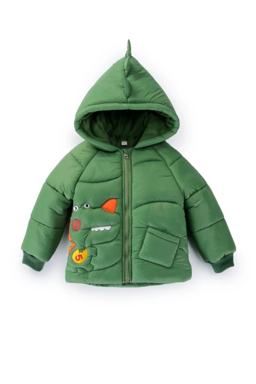 Dinazor Desenli Erkek Bebek Mont 51306