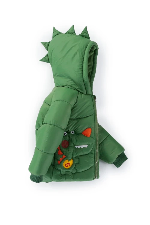 Dinazor Desenli Erkek Bebek Mont 51306